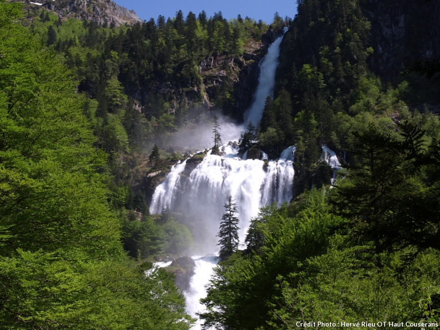 cascade d'Ars Ariège Couserans Occittanie